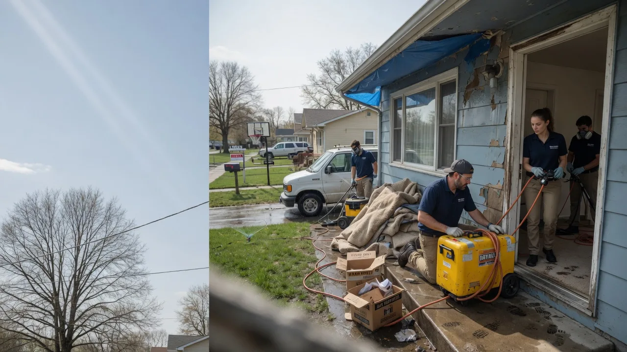 Basement Flood Cleanup in Arlington, IA near me